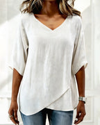 Donna | Top Irregular with V-Neck