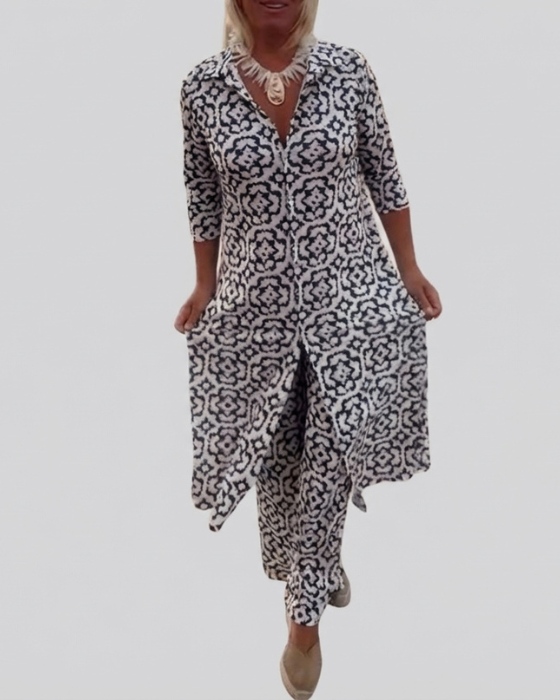 Sara | Button Closure Set