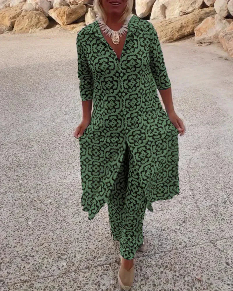 Sara | Button Closure Set