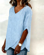 Donna | Top Irregular with V-Neck
