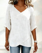 Donna | Top Irregular with V-Neck