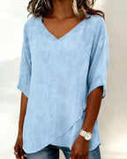Donna | Top Irregular with V-Neck