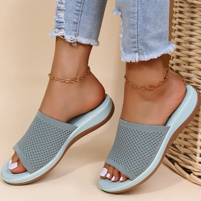 Elara™ |  Knit Orthopedic Sandals