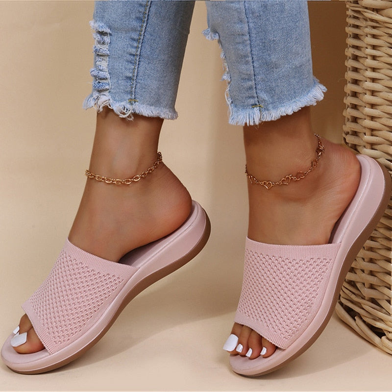 Elara™ |  Knit Orthopedic Sandals